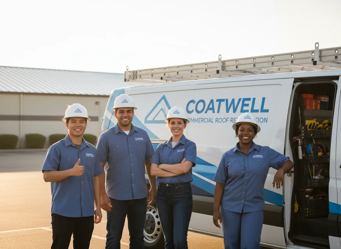 Commercial roof coating company in Marshall, NC